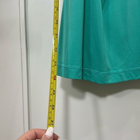 Lululemon Turquoise Wrap it Up Tank Top Size 4 - Picture 8 of 11